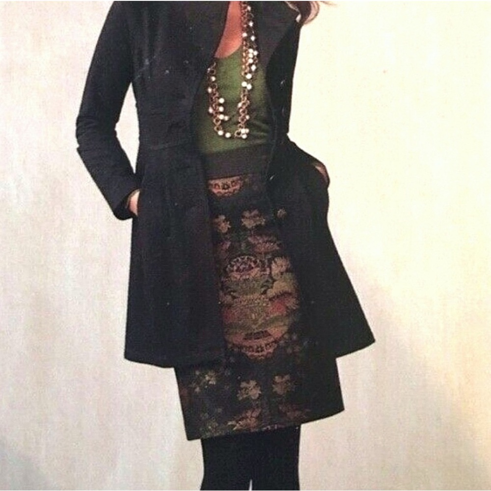 CAbi Gorgeous Embroidered Chinoiserie Designed Skirt, Size: 4, NWOT